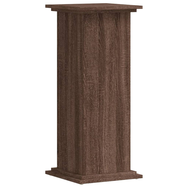 Rykin 1 Tier Plant Stand, Brown oak/Look