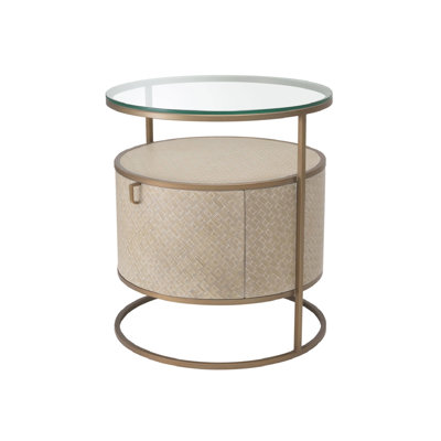 Napa Valley Glass End Table
