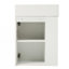 Meuble-lavabo flottant moderne avec lavabo en résine
