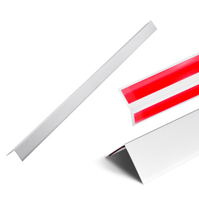 Aluminum Alloy Wall Corner Protector 2x2x48 Inch with 3M Tape