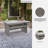 Satendra Metal Outdoor Dining Table