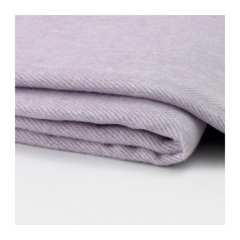 Italian Herringbone Throw Blanket, Lilac