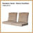 Outdoor 4'' Seat / Back Cushion-116143786