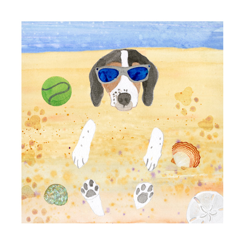 Art sur toile «Ruffin It IV» par Alicia Ludwig