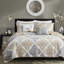 Claire 6 Piece Printed Quilt Set with Throw Pillows-834062237-834062238