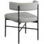 Chaise en tissu texturé Klaidi-121416282-88545600