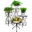 Support pour plante en métal, support pour pot de fleurs robuste