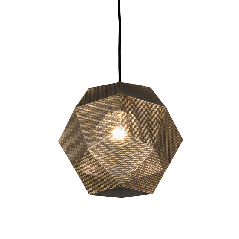 Luminaire suspendu géométrique 1 lumières unique Becraft