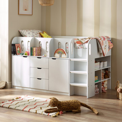Wifrith Single (3') Storage Kids Bed