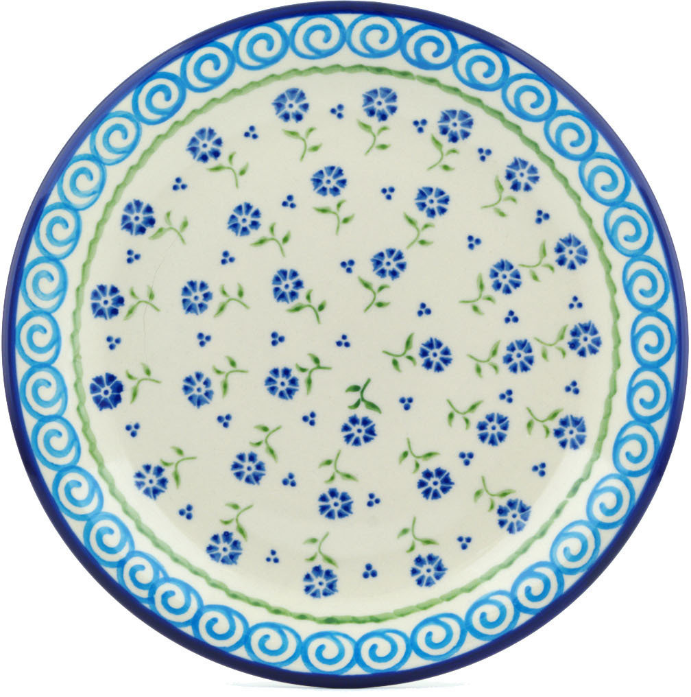 Winston Porter Remylina Polish Pottery 10" Dinner Plate Wayfair