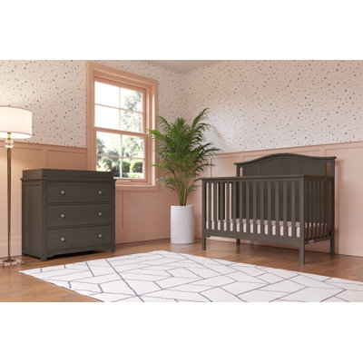 Hampton Arch Top 2-Piece Nursery Furniture Set
