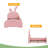 Twin Size Upholstered Rabbit-Shape Princess Bed-1487986506