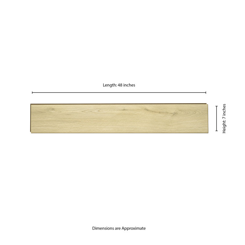 Springwood Asbury Mill 7 in. x 48 in. 10mm Waterproof Hybrid Rigid Core Flooring, Asbury Mill