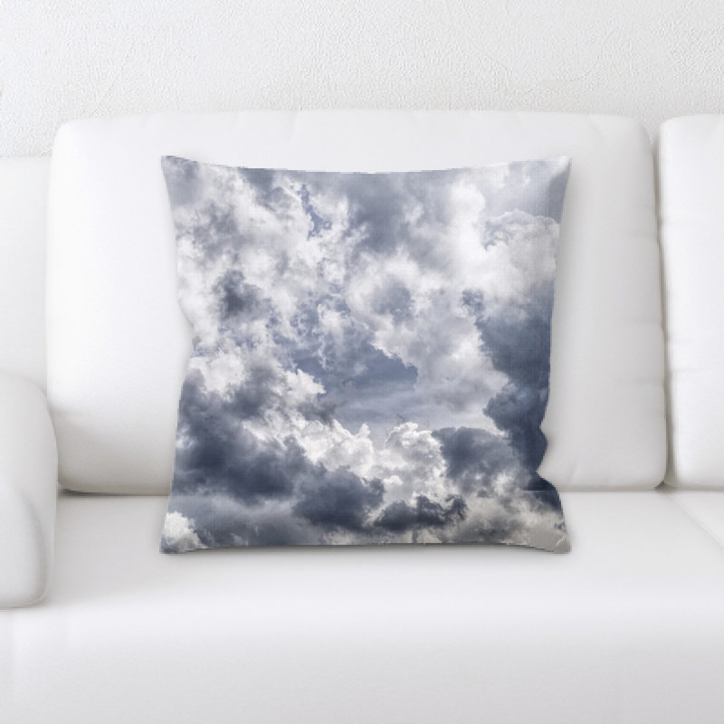 Microsuede Throw Pillow