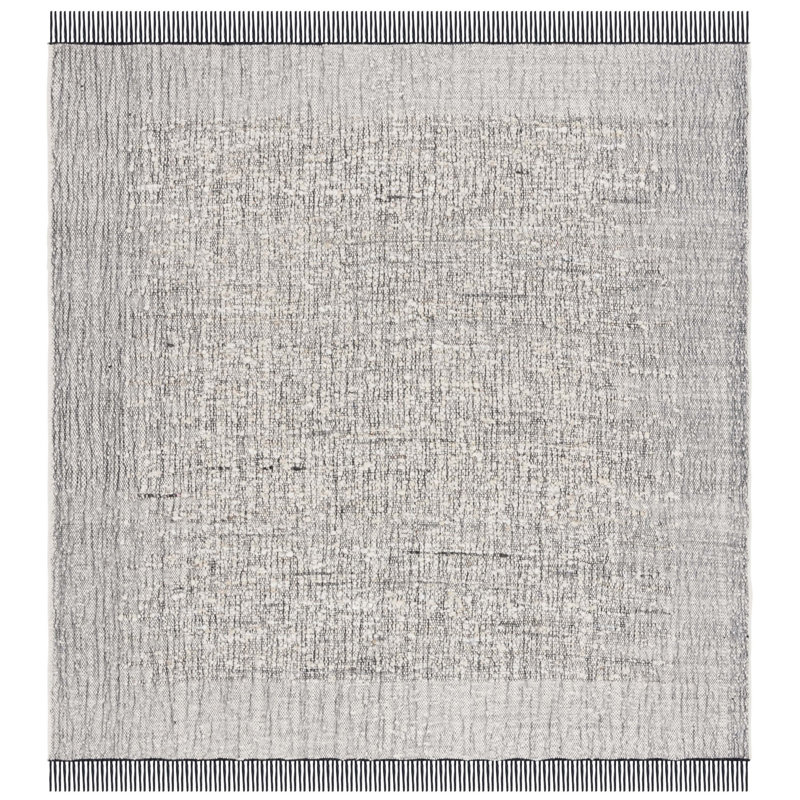 Natura Flat Weave Cotton Rug, Square 6'
