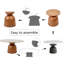 Table d'appoint de salon Ikerne Farmhouse-270192556