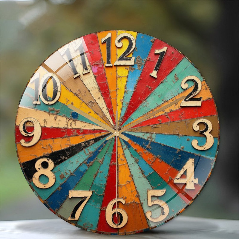 Horloge murale 12 po