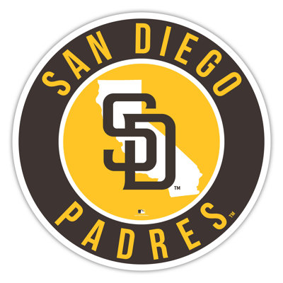 San Diego Padres Bright Line - Cercle de 16 po avec l'État