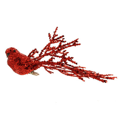 Christmas Bird Decorative Accent