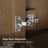 Burdick 60'' Double Bathroom Vanity with Engineered Marble Top-1491622888