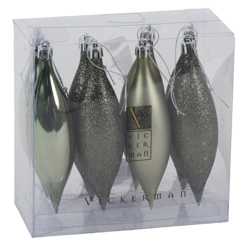 5.5'' Not Flowers Shatterproof Finial Ornament