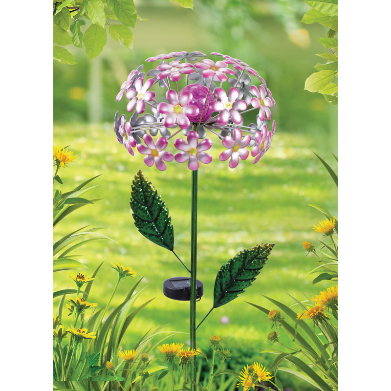 Piquet de jardin solaire Hydrangea
