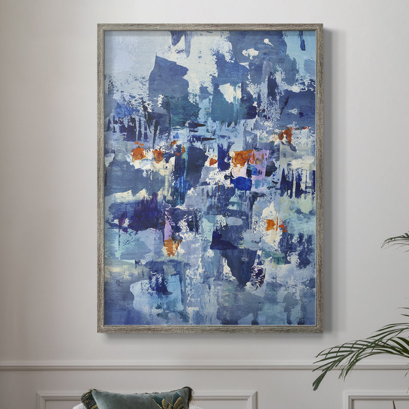 Reproduction encadrée Reticent III - bois massif, H 11 po x l 9 po