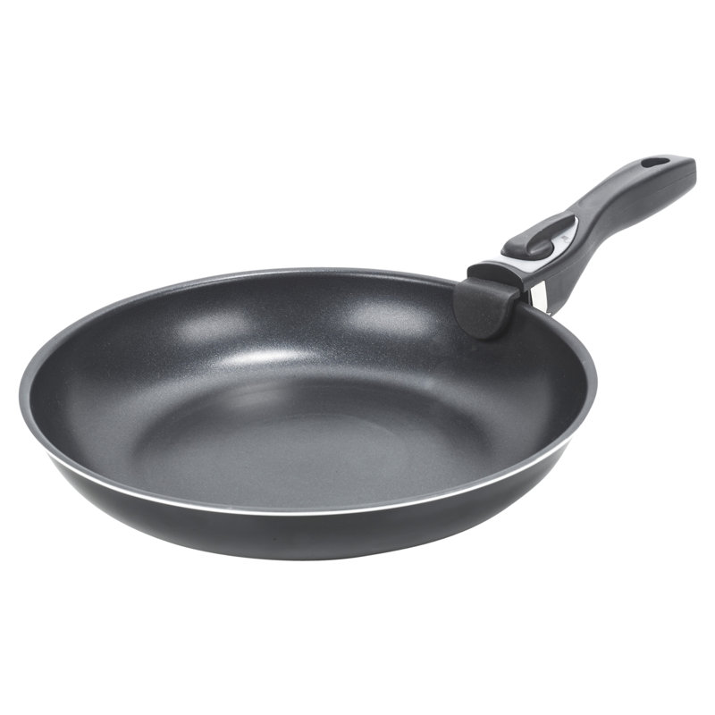 Symple Stuff Mekhag 3 Pieces Hard-Anodized Aluminum Non Stick Cookware Set