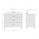 Ariel Monroe 42 Inch Single Rectangular Sink Bathroom Vanity With Carrara White Quartz Countertop In Oak
