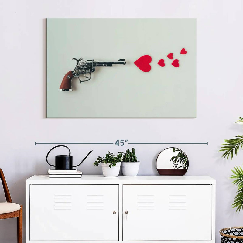 Kill With Love, 26" H x 39" W