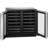 U-Line Dual Zone 35.437'' Built-In 62 Bottle Wine Refrigerator
