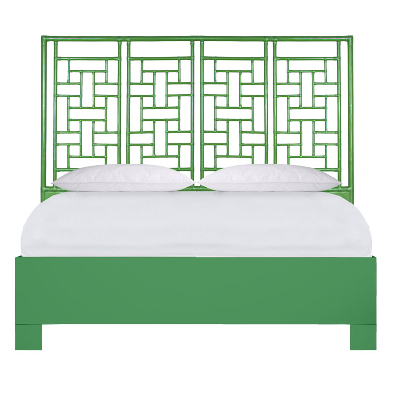 Ohana Bed, King, Bright Green