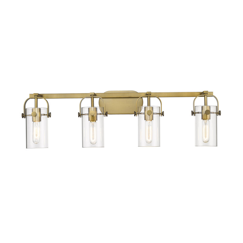 Shauna 4 - Light Vanity Light, Brushed Brass