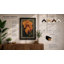Orange Orchid Study Botanical - Framed Print-1291646346-1291646347