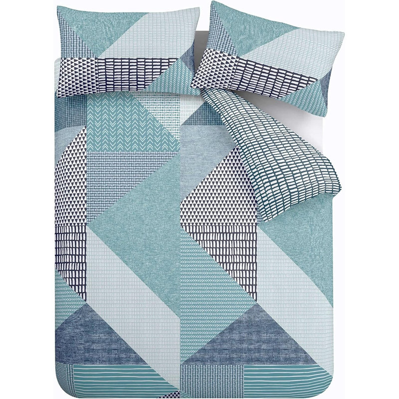 Microfiber / Polyester Floral Duvet Cover Set