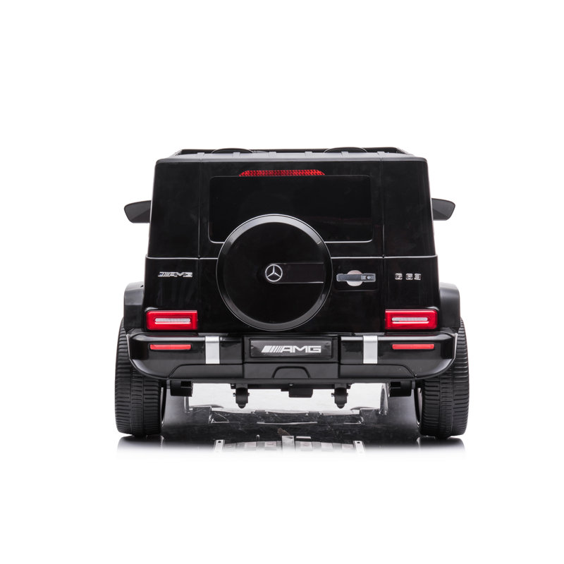 Black 24V Mercedes G63 Ride-On Car with Remote Control