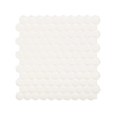 Peel and Stick Gel Backsplash Tile Penny 9'' x 9'' (Set of 4)