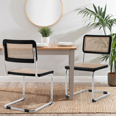 Chaise d'appoint en brun