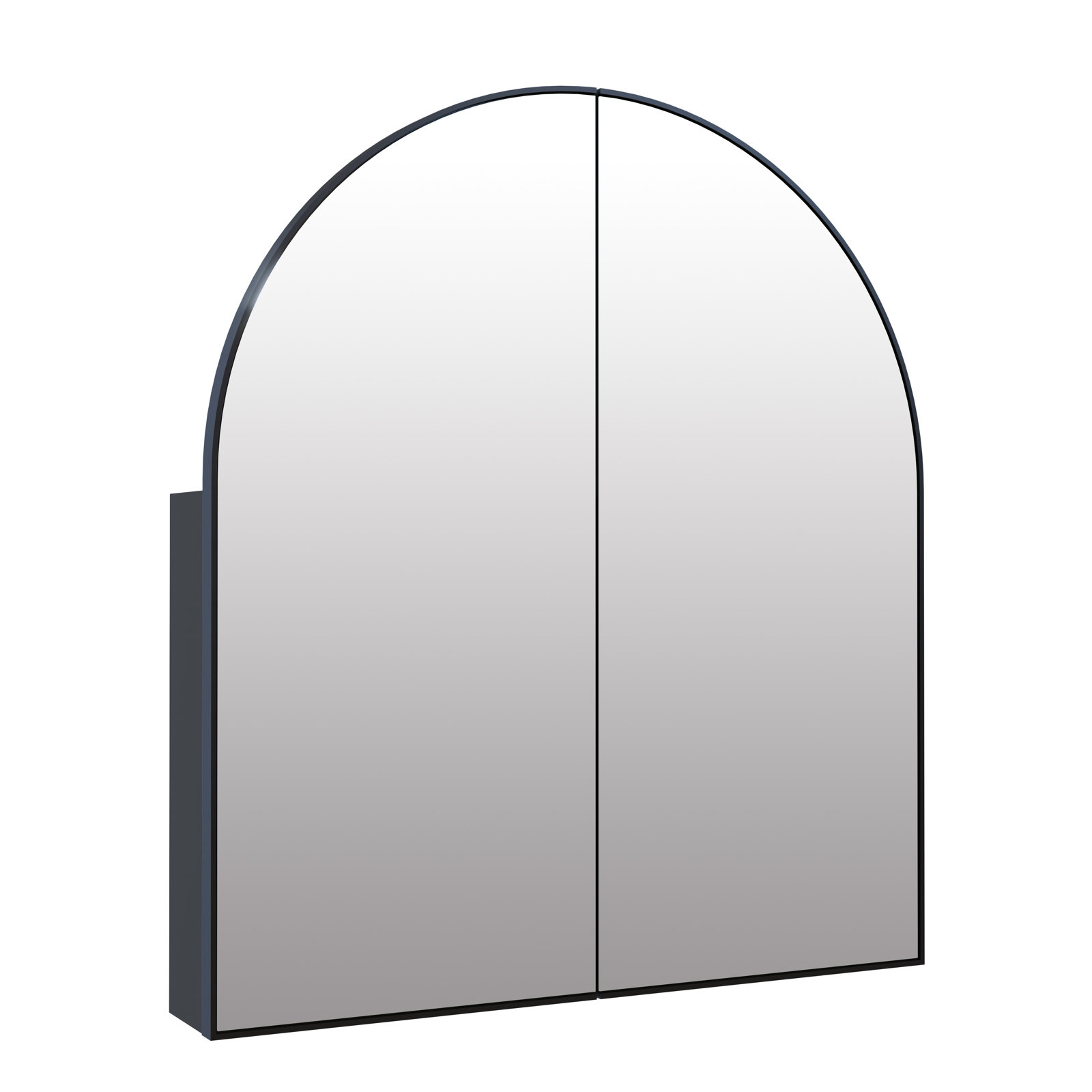 Aria Arch Medicine Cabinet, Black