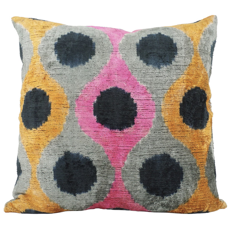 Velvet Square Throw Pillow