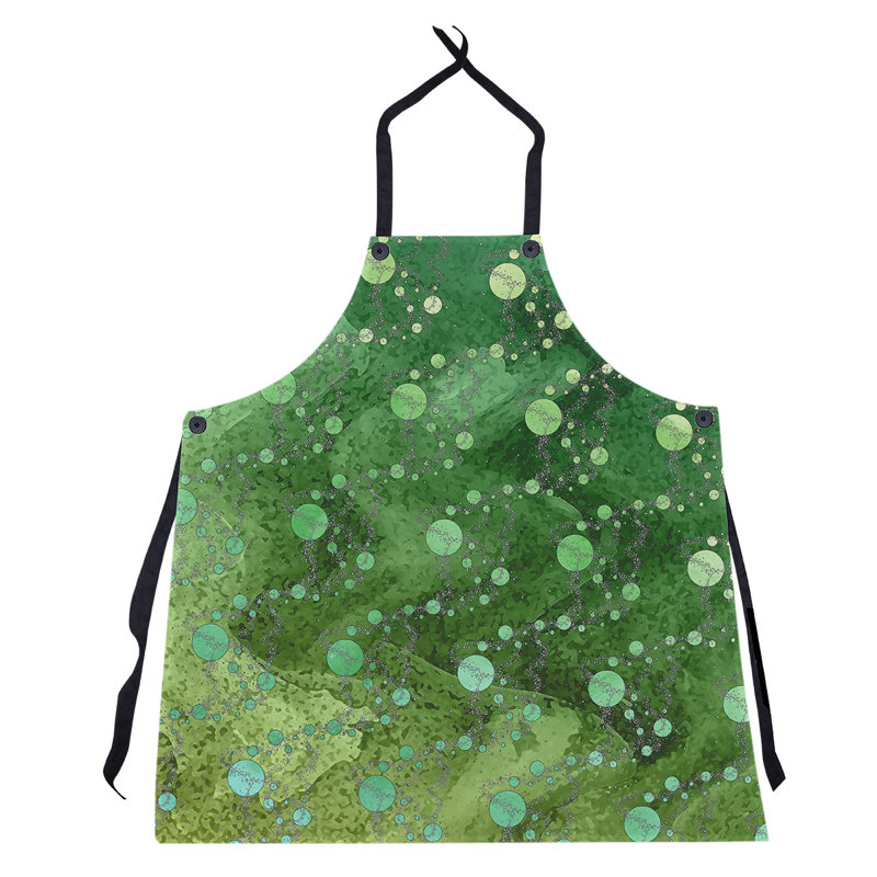 Tablier d’étoiles à la planète, Jaune / vert