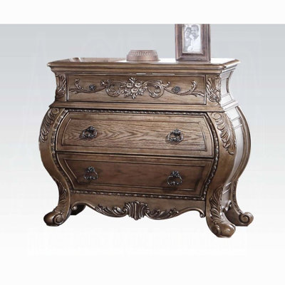 Table de chevet 3 tiroirs Ragenardus