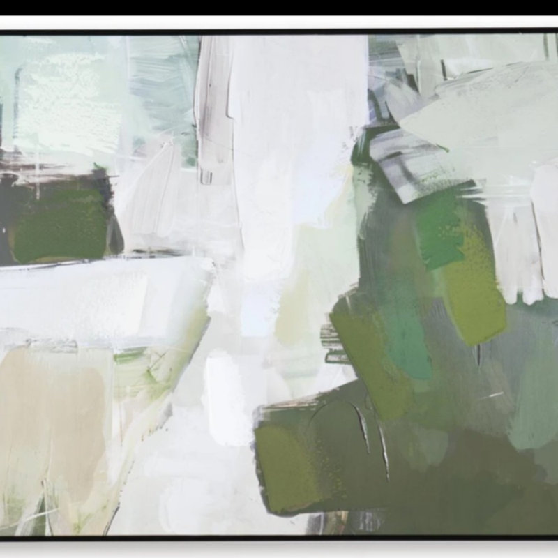 Vinick, art mural sur toile abstraite