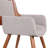 Kremer 17.72'' H Upholstered Armchair-1335687498