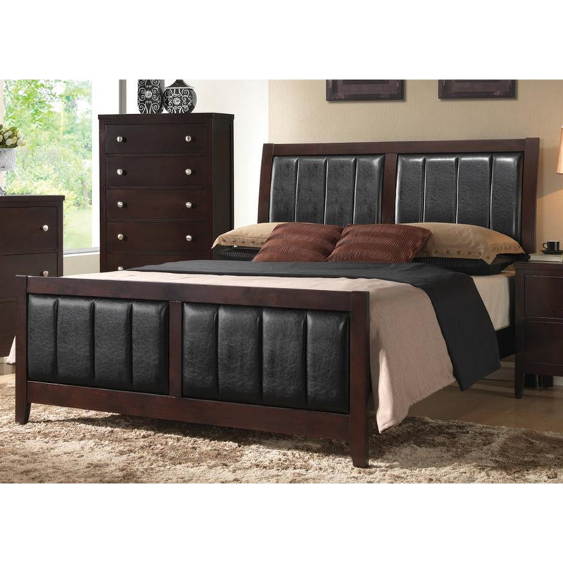 Amsha Vegan Leather Standard Bed, King