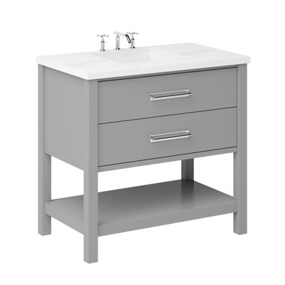 Kiawah Two-Drawer Single Bath Vanity