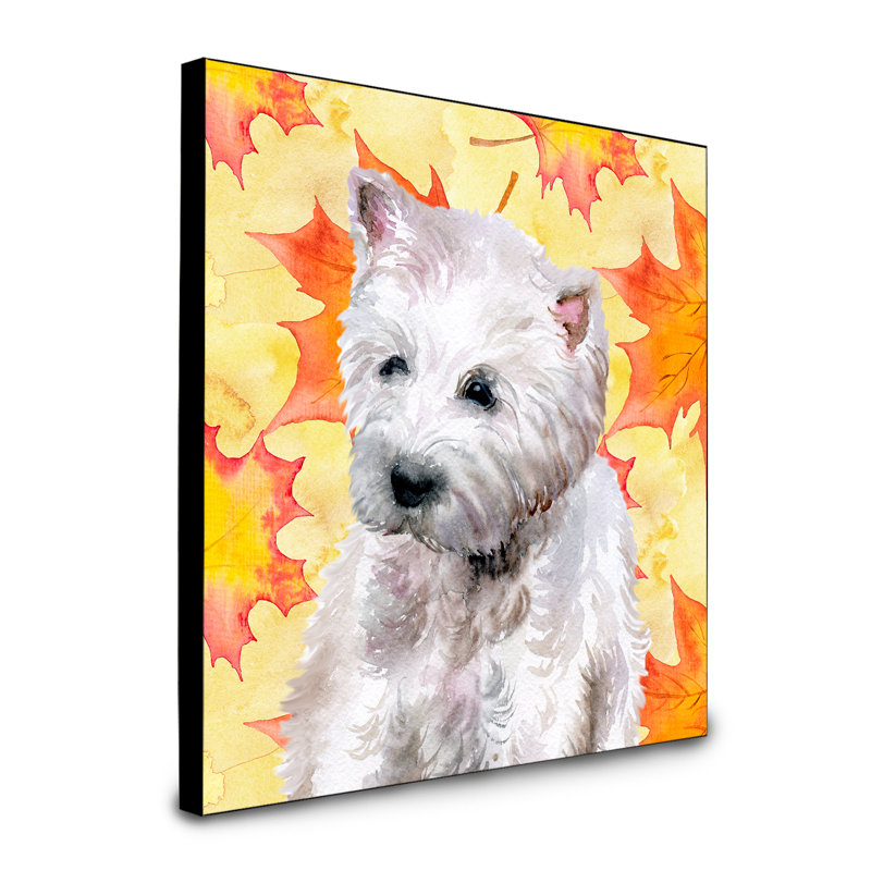 Panneau mural d’art Cannes, Westie