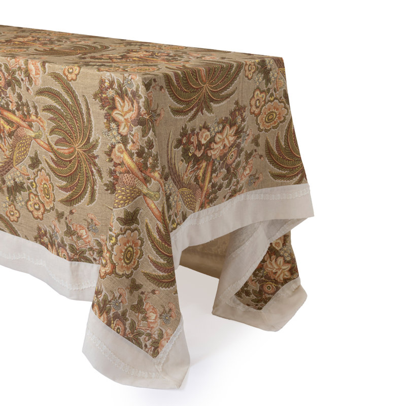Nappe Aviaire - mélange de lin, 200 x 300 cm