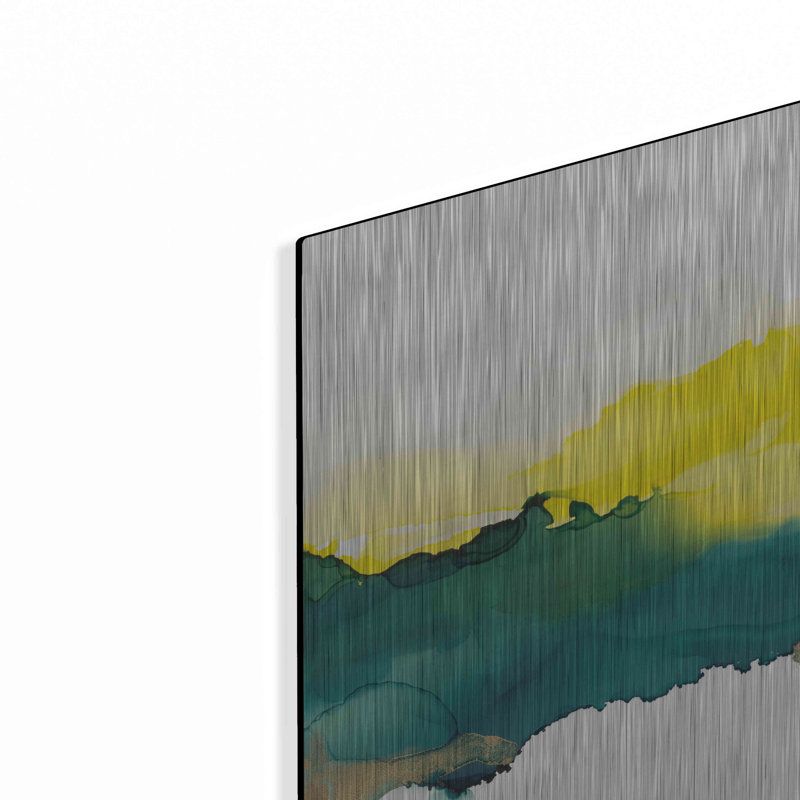 Brayden Studio «Sunrise» par Chris Paschke, art mural en métal, H 16 po x l 24 po