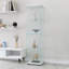 Vitrine en verre avec 4 portes et 4 tablettes-1270294743
